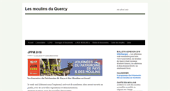 Desktop Screenshot of moulinsduquercy.com