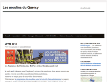 Tablet Screenshot of moulinsduquercy.com